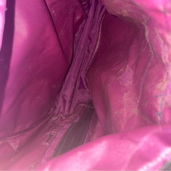 80s Purple Jansport External Frame Hiking Backpack Hip Wings Aluminum MadeInUSA - Picture 5 of 6